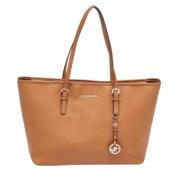 Michael Kors Pre-owned Pre-owned Laeder totevskor Brown, Dam