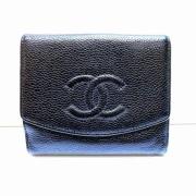 Chanel Vintage Pre-owned Laeder plnbcker Black, Dam