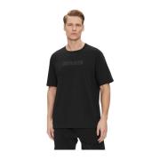 Calvin Klein Grundläggande Ekologisk Bomull T-shirt - Svart Black, Her...