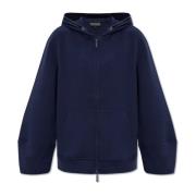 Emporio Armani Hoodie Blue, Dam