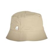 K-Way Beige Fischerhatt med Murmeldjur Interiör Beige, Herr