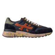 Premiata Grön Mick Sneakers Blue, Herr