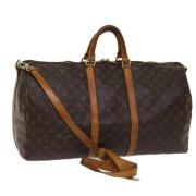 Louis Vuitton Vintage Pre-owned Canvas resvskor Brown, Dam