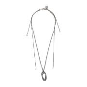 Goti Cirkel Halsband Gray, Dam