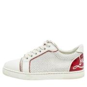 Christian Louboutin Pre-owned Pre-owned Laeder sneakers White, Dam