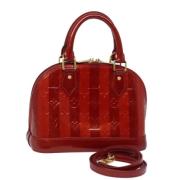 Louis Vuitton Vintage Pre-owned Laeder handvskor Red, Dam