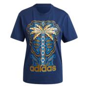 Adidas Farm GFX TEE T-shirt Blue, Dam