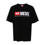 Diesel Svarta T-shirts och Polos Black, Herr