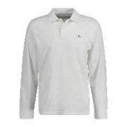 Gant Avslappnad Bomull T-shirt White, Herr