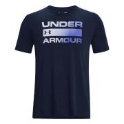 Under Armour Lagproblem Ordmark T-shirt Blue, Herr