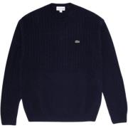 Lacoste Blå Tröja Höst Vinter Blue, Herr