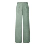 BomBoogie Wide Trousers Green, Dam