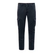 BomBoogie Slim Fit Cargo Byxor Blue, Herr