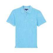 Vilebrequin Herr Terry Polo Skjorta Blue, Herr