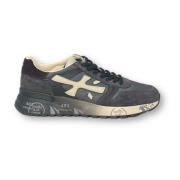 Premiata Snygga Sneakers för Män och Kvinnor Gray, Herr