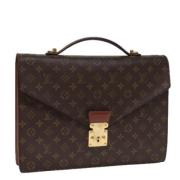 Louis Vuitton Vintage Pre-owned Canvas louis-vuitton-vskor Brown, Dam