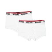 Moschino Förbättra ditt underklädesplagg med snygga boxershorts White,...