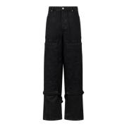 Off White Svart Snickarjeans Black, Herr