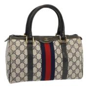 Gucci Vintage Pre-owned Canvas resvskor Multicolor, Dam