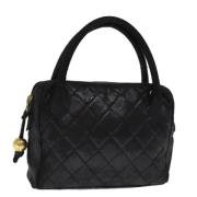 Chanel Vintage Pre-owned Laeder handvskor Black, Dam