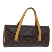 Louis Vuitton Vintage Pre-owned Canvas handvskor Brown, Dam