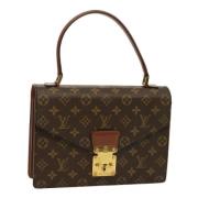 Louis Vuitton Vintage Pre-owned Canvas handvskor Brown, Dam