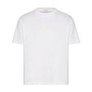 Valentino Garavani Vita T-shirts & Polos för män White, Herr