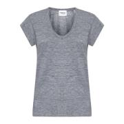 Isabel Marant Étoile Grå T-shirts och Polos Zankou-Ga Gray, Dam