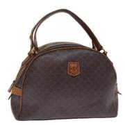 Celine Vintage Pre-owned Laeder handvskor Brown, Dam