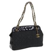 Chanel Vintage Pre-owned Laeder chanel-vskor Black, Dam