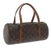 Louis Vuitton Vintage Pre-owned Canvas handvskor Brown, Dam