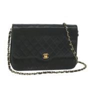 Chanel Vintage Pre-owned Laeder chanel-vskor Black, Dam