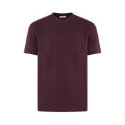 Valenza Interlock Supima T-shirt Röd Purple, Herr