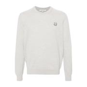 Maison Kitsuné Grå Sweatshirt Aw24 Herrmode Gray, Herr