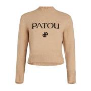 Patou Brun Sweatshirt Aw24 Dammode Brown, Dam