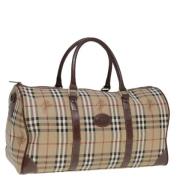 Burberry Vintage Pre-owned Laeder handvskor Beige, Dam