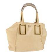 Chloé Pre-owned Pre-owned Laeder handvskor Beige, Dam