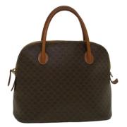 Celine Vintage Pre-owned Laeder handvskor Brown, Dam