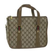 Gucci Vintage Pre-owned Laeder handvskor Beige, Dam