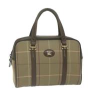 Burberry Vintage Pre-owned Nylon handvskor Brown, Dam