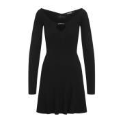 Jacquemus Svart Elegant Mini Klänning Aw24 Black, Dam