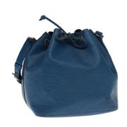 Louis Vuitton Vintage Pre-owned Laeder louis-vuitton-vskor Blue, Dam