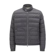 Moncler Ljusgrå dunjacka Acorus-stil Gray, Herr