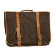 Louis Vuitton Vintage Pre-owned Canvas resvskor Brown, Dam