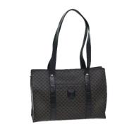 Celine Vintage Pre-owned Laeder totevskor Black, Dam