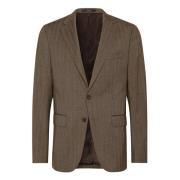 Boggi Milano Stretch ulljacka Brown, Herr