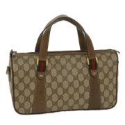 Gucci Vintage Pre-owned Laeder resvskor Beige, Dam