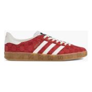 Adidas Begränsad upplaga Gucci Gazelle Original GG Röd Red, Herr