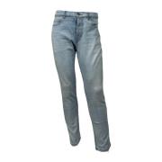 Hugo Boss Tapered Light Blue Jeans Blue, Herr