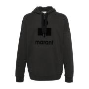 Isabel Marant Svart Sweatshirt Aw24 Herrmode Black, Herr